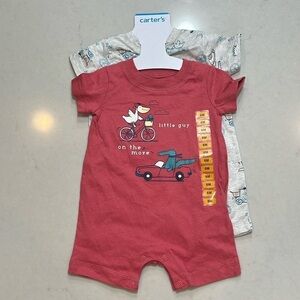 Carter's baby boy two piece set, brand new, 6 months.